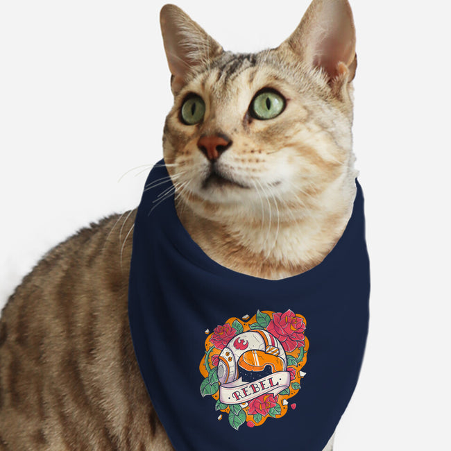 The Rebel-Cat-Bandana-Pet Collar-Ca Mask