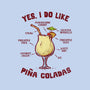Yes I Do Like Pina Coladas-None-Matte-Poster-kg07