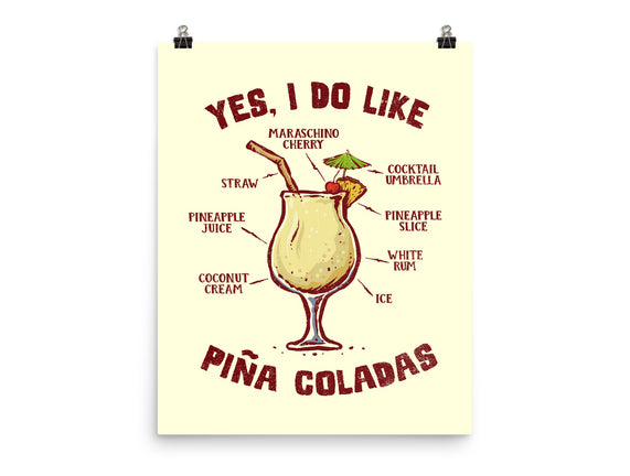 Yes I Do Like Pina Coladas