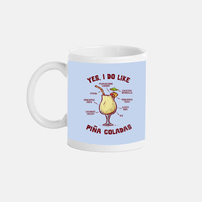 Yes I Do Like Pina Coladas-None-Mug-Drinkware-kg07