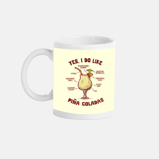 Yes I Do Like Pina Coladas-None-Mug-Drinkware-kg07