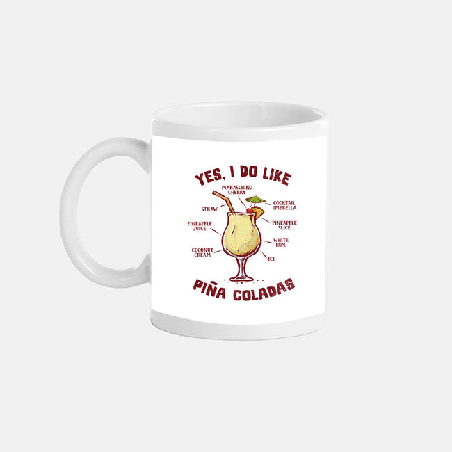 Yes I Do Like Pina Coladas-None-Mug-Drinkware-kg07