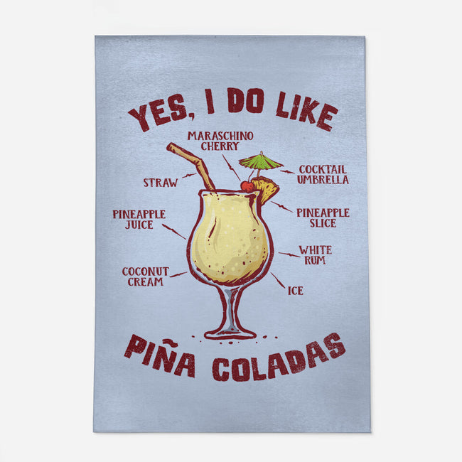 Yes I Do Like Pina Coladas-None-Indoor-Rug-kg07