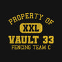 Property Of Vault 33-Unisex-Baseball-Tee-kg07