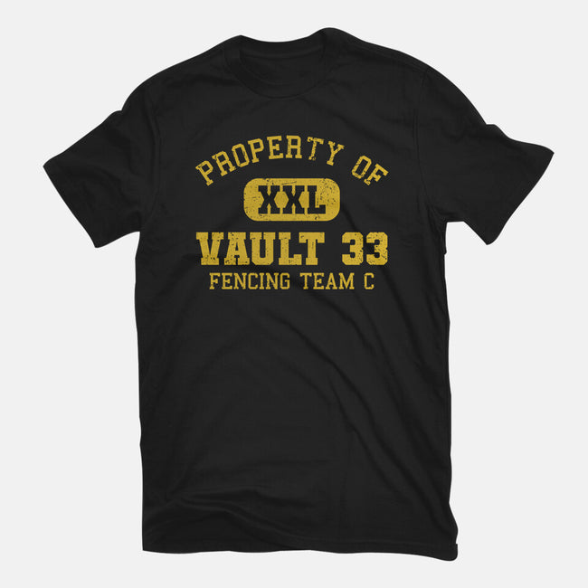 Property Of Vault 33-Womens-Fitted-Tee-kg07