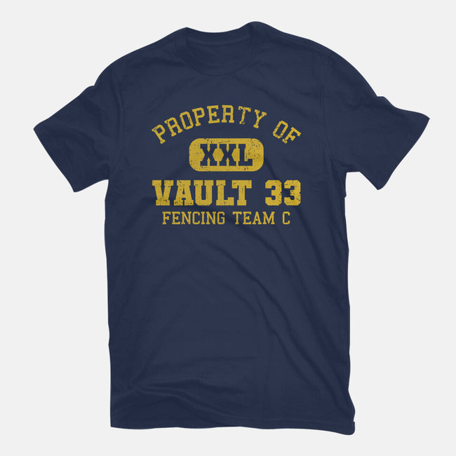 Property Of Vault 33-Youth-Basic-Tee-kg07