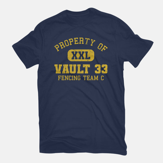 Property Of Vault 33-Womens-Fitted-Tee-kg07