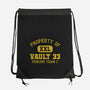 Property Of Vault 33-None-Drawstring-Bag-kg07