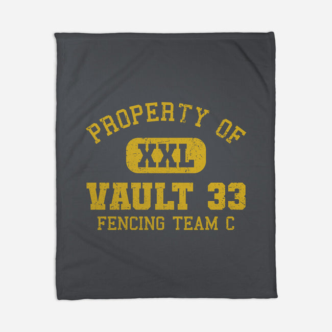 Property Of Vault 33-None-Fleece-Blanket-kg07