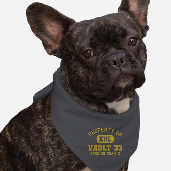 Property Of Vault 33-Dog-Bandana-Pet Collar-kg07