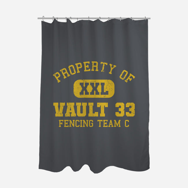 Property Of Vault 33-None-Polyester-Shower Curtain-kg07