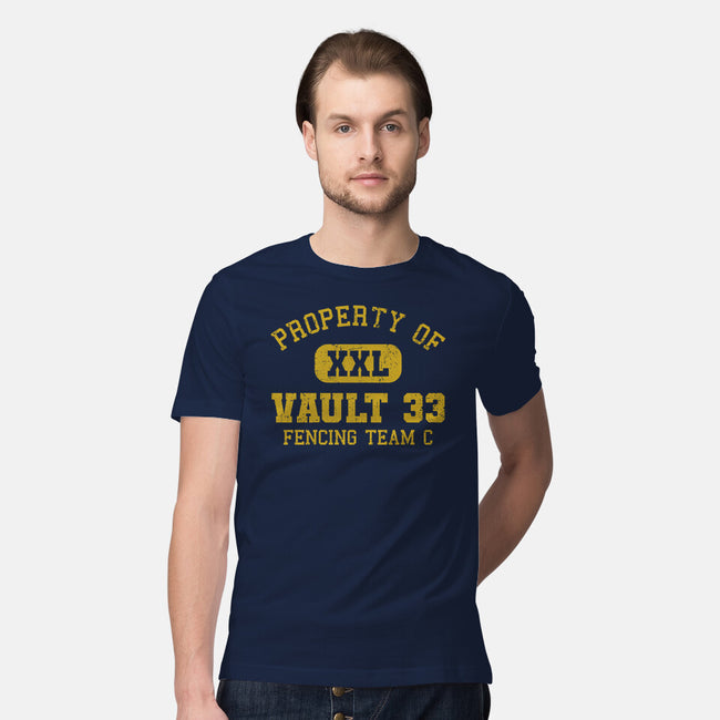 Property Of Vault 33-Mens-Premium-Tee-kg07