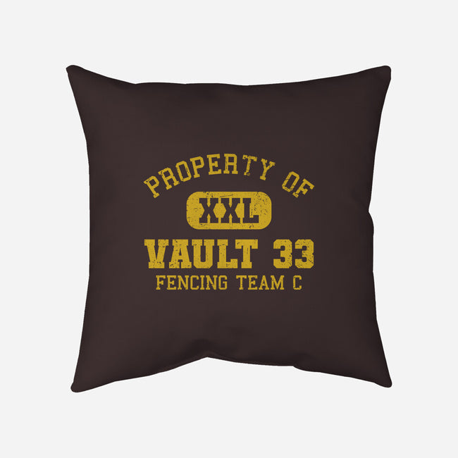 Property Of Vault 33-None-Removable Cover w Insert-Throw Pillow-kg07