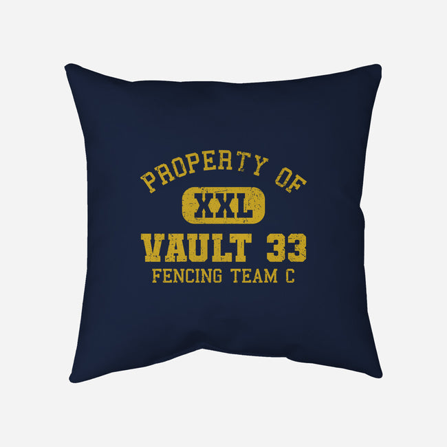 Property Of Vault 33-None-Removable Cover w Insert-Throw Pillow-kg07