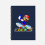 Super Penguin King 64-None-Dot Grid-Notebook-rocketman_art