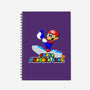 Super Penguin King 64-None-Dot Grid-Notebook-rocketman_art