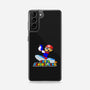 Super Penguin King 64-Samsung-Snap-Phone Case-rocketman_art