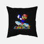 Super Penguin King 64-None-Non-Removable Cover w Insert-Throw Pillow-rocketman_art