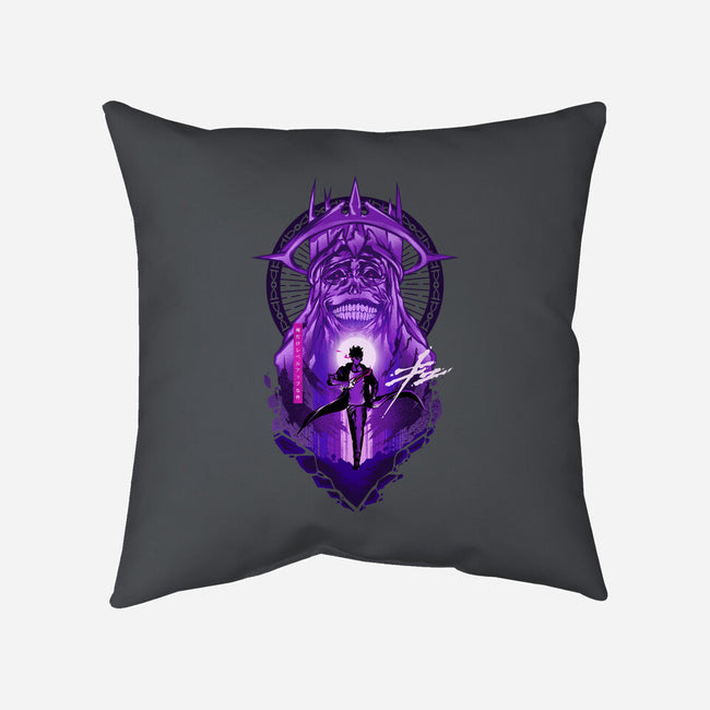 The Self Improvement Hunter-None-Removable Cover w Insert-Throw Pillow-hypertwenty