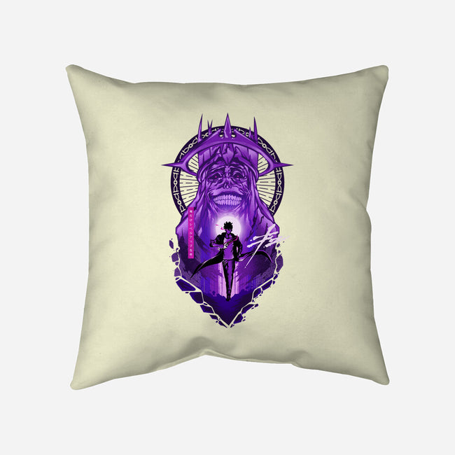 The Self Improvement Hunter-None-Removable Cover w Insert-Throw Pillow-hypertwenty