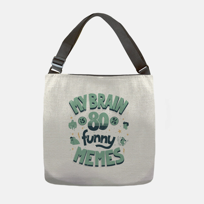 Full Of Funny Memes-None-Adjustable Tote-Bag-Jorge Toro