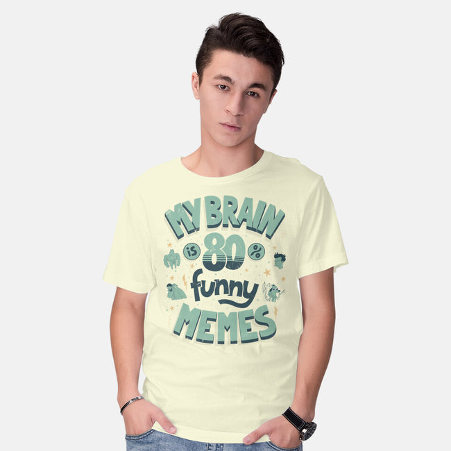 Full Of Funny Memes-Mens-Basic-Tee-Jorge Toro