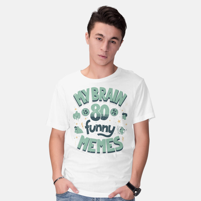 Full Of Funny Memes-Mens-Basic-Tee-Jorge Toro