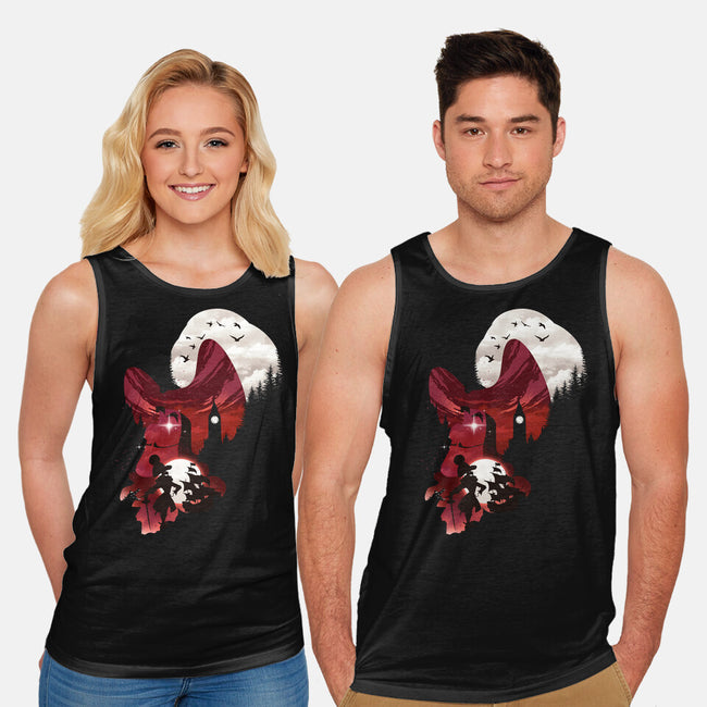 Hook Landscape-Unisex-Basic-Tank-dandingeroz