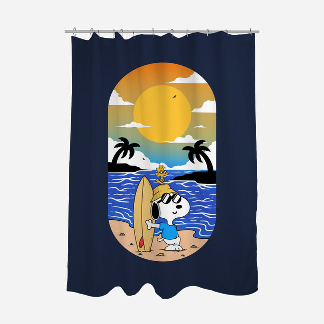 Summer Surf-None-Polyester-Shower Curtain-Tri haryadi