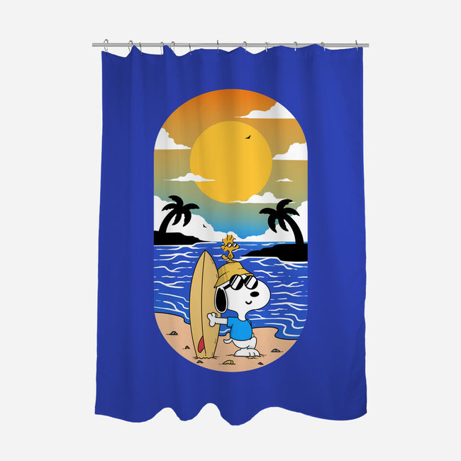 Summer Surf-None-Polyester-Shower Curtain-Tri haryadi