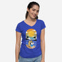 Summer Surf-Womens-V-Neck-Tee-Tri haryadi