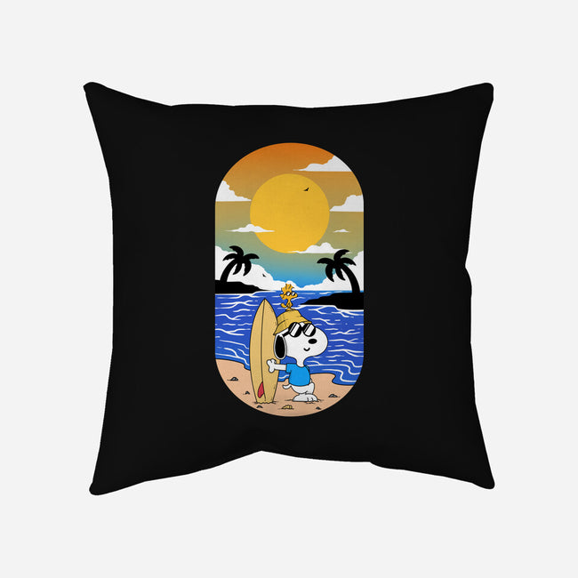 Summer Surf-None-Non-Removable Cover w Insert-Throw Pillow-Tri haryadi