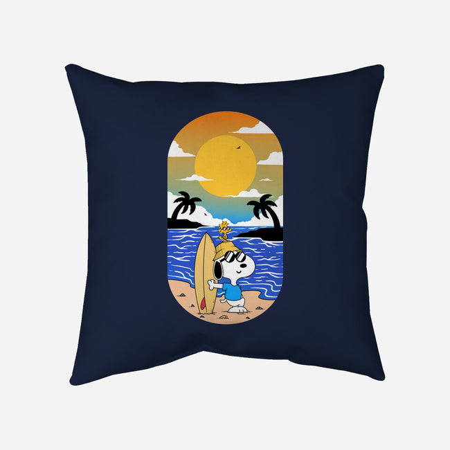 Summer Surf-None-Non-Removable Cover w Insert-Throw Pillow-Tri haryadi