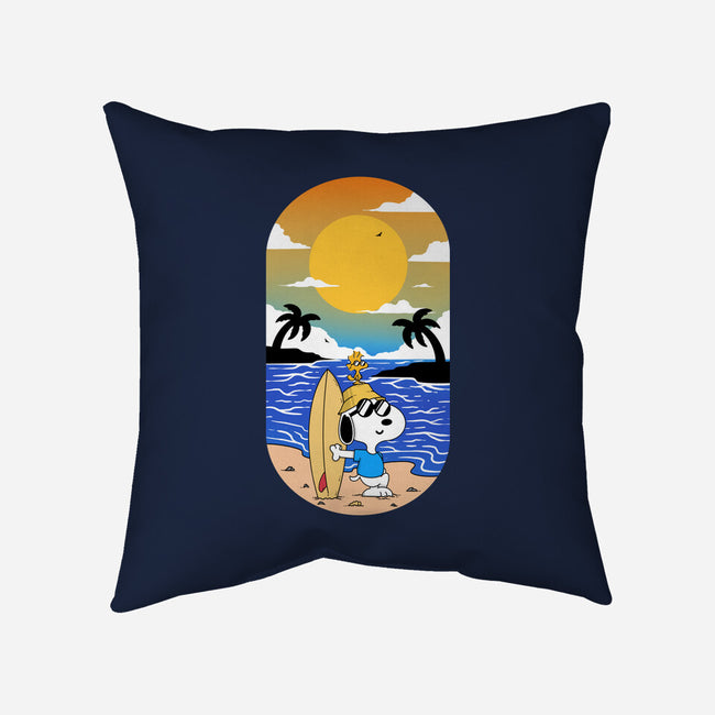 Summer Surf-None-Removable Cover w Insert-Throw Pillow-Tri haryadi