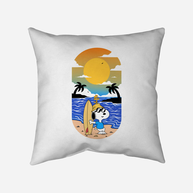 Summer Surf-None-Removable Cover w Insert-Throw Pillow-Tri haryadi