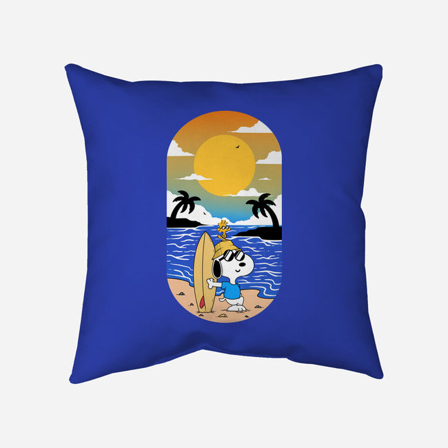 Summer Surf-None-Removable Cover-Throw Pillow-Tri haryadi