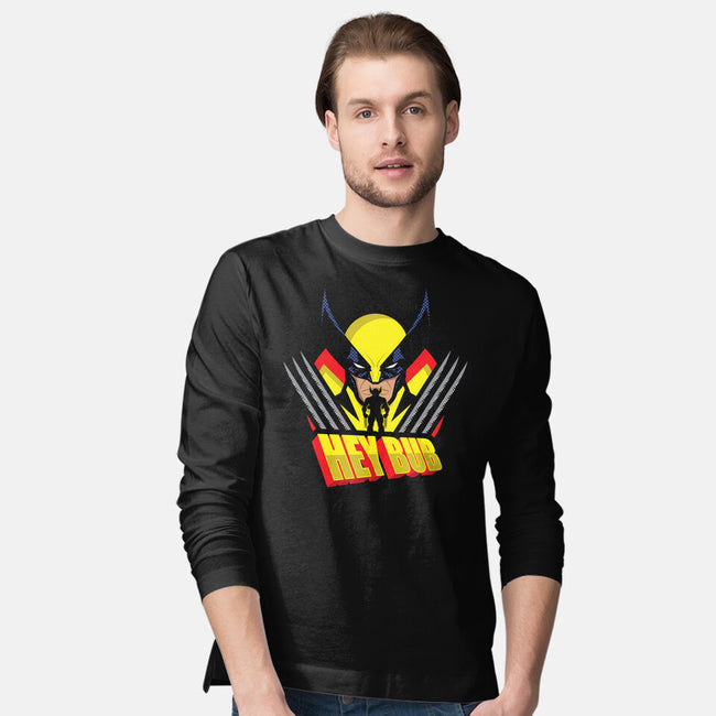 Hey Bub-Mens-Long Sleeved-Tee-jrberger