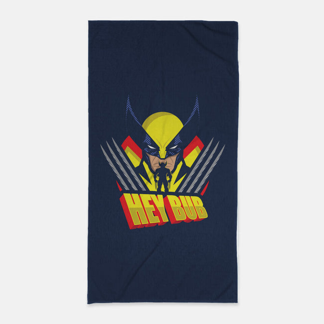 Hey Bub-None-Beach-Towel-jrberger