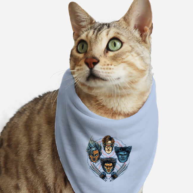 Mutant And Proud-Cat-Bandana-Pet Collar-glitchygorilla