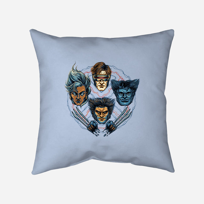 Mutant And Proud-None-Non-Removable Cover w Insert-Throw Pillow-glitchygorilla