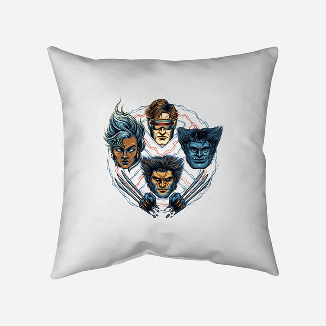 Mutant And Proud-None-Non-Removable Cover w Insert-Throw Pillow-glitchygorilla