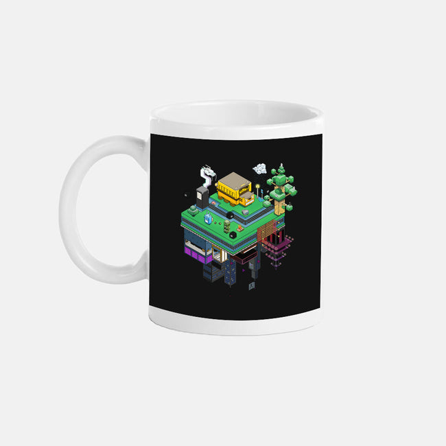 Geometric Anime-None-Mug-Drinkware-NapoliBeach