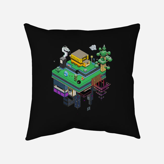 Geometric Anime-None-Removable Cover w Insert-Throw Pillow-NapoliBeach