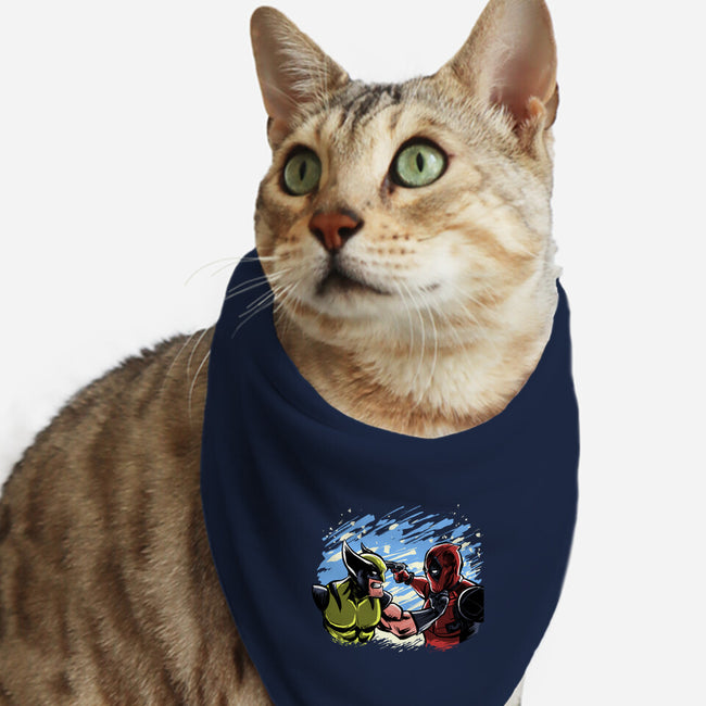 Face To Face-Cat-Bandana-Pet Collar-zascanauta