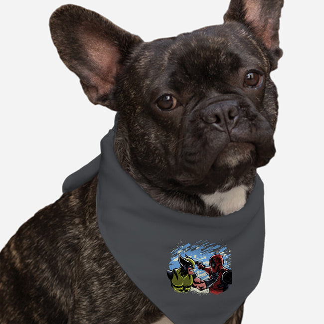 Face To Face-Dog-Bandana-Pet Collar-zascanauta