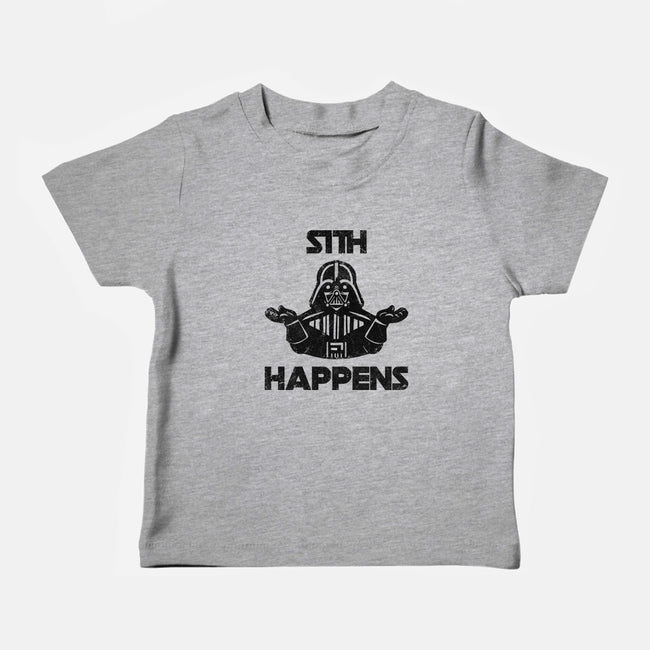 Sith Happens-Baby-Basic-Tee-zachterrelldraws