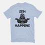 Sith Happens-Unisex-Basic-Tee-zachterrelldraws