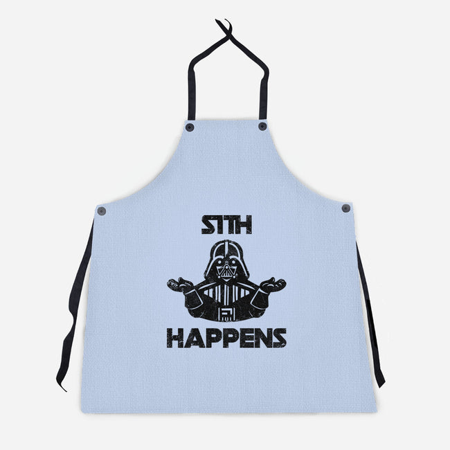 Sith Happens-Unisex-Kitchen-Apron-zachterrelldraws