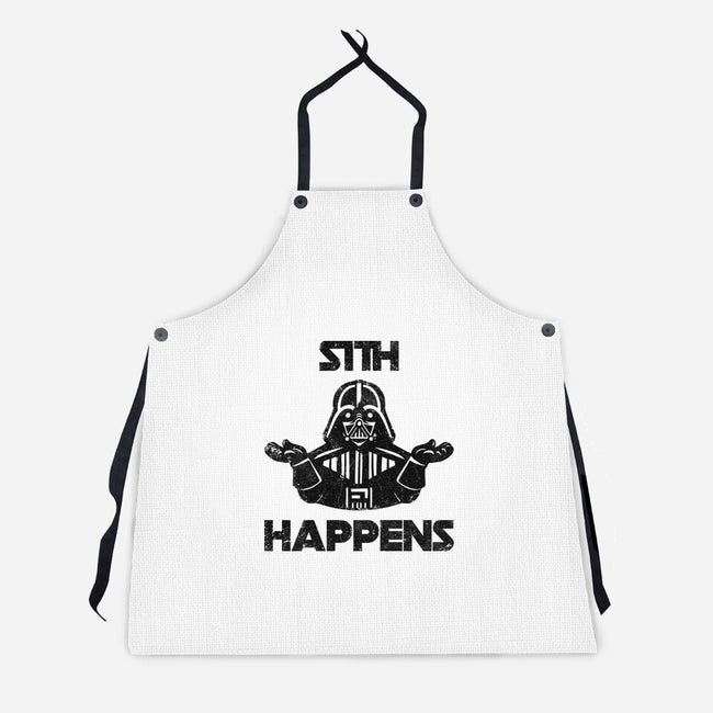 Sith Happens-Unisex-Kitchen-Apron-zachterrelldraws