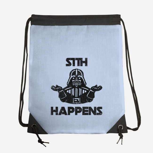 Sith Happens-None-Drawstring-Bag-zachterrelldraws